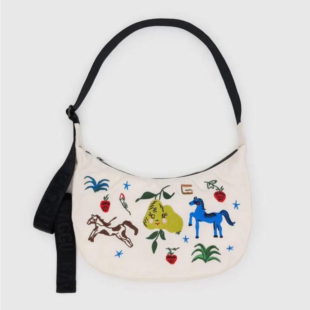 Baggu Medium Nylon Crescent Bag